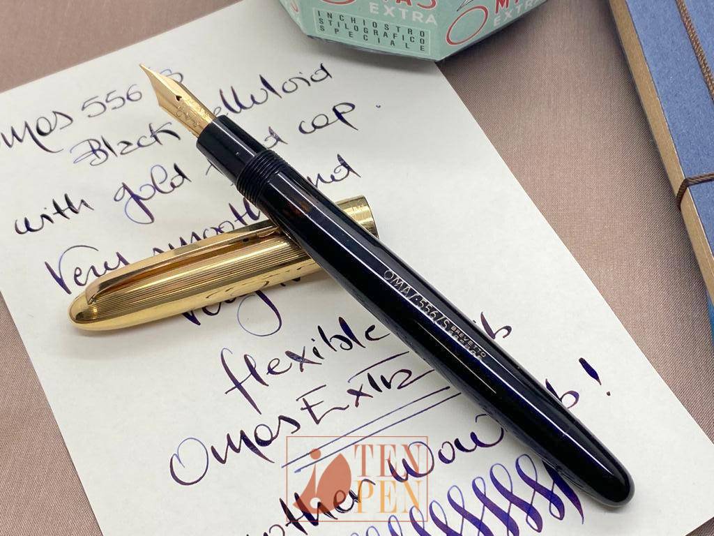 OMAS EXTRA 556/S WITH GOLD FILLED CAP | Tenpen - By Letizia Iacopini